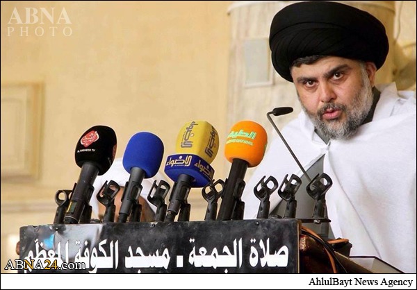 Photos: Muqtada al-Sadr attend Friday Prayers in "Kufa" mosque